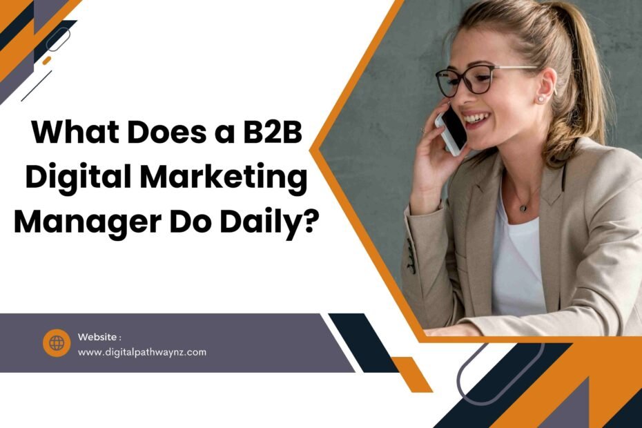 B2B Digital Marketing Manager Tasks in New Zealand